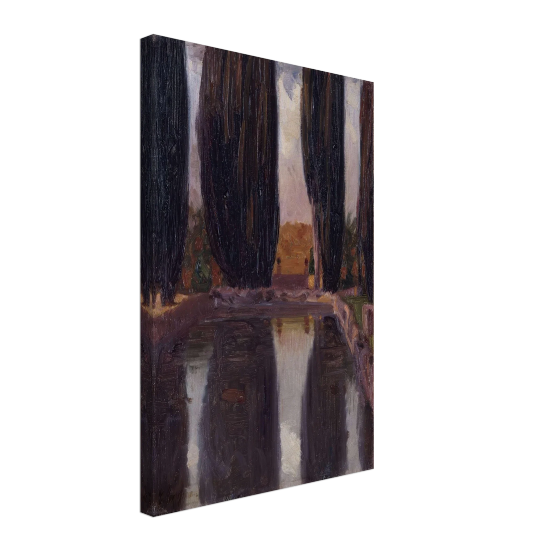 Cypresses by Fujishima Takeji, fine art edition at Auvrique