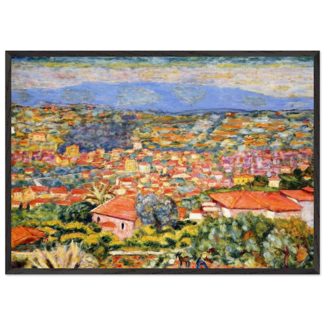 View of Le Cannet, Roofs by Pierre Bonnard, fine art edition at Auvrique