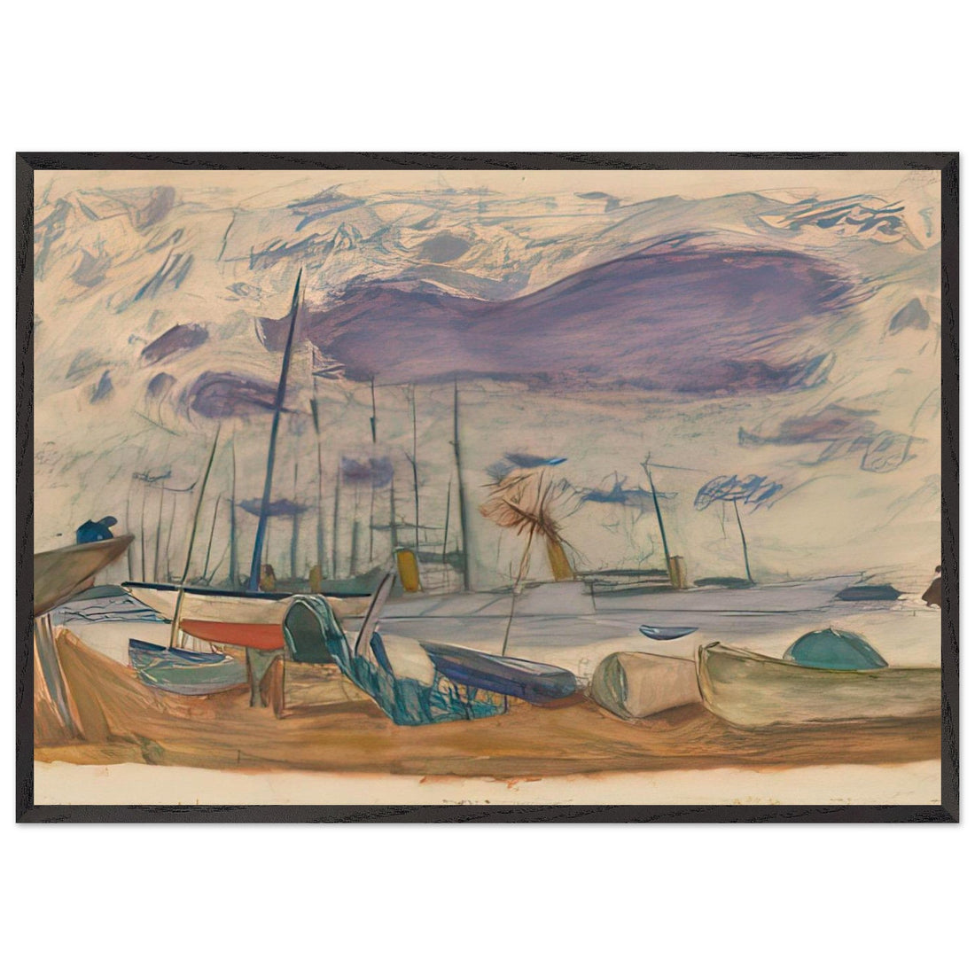 Le Port de Cannes by Pierre Bonnard, fine art edition at Auvrique