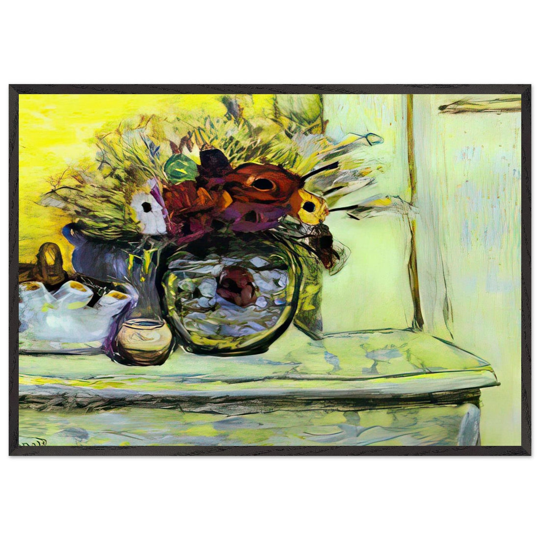 Vase with Anemonies and Empty Vase by Pierre Bonnard, fine art edition at Auvrique