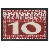 10 Heller Porto Brand Design, Austrian Post in the Levant by Koloman Moser, framed poster, view 2