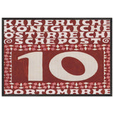 10 Heller Porto Brand Design, Austrian Post in the Levant by Koloman Moser, framed poster, view 3