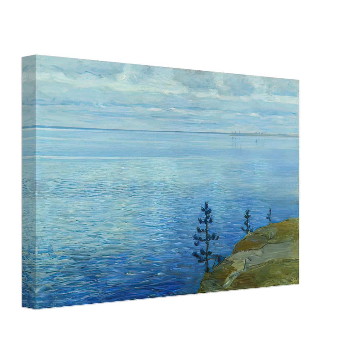 Озеро Удомля. 1911 by Vitold Byalynitsky-Birulya, canvas, view 2