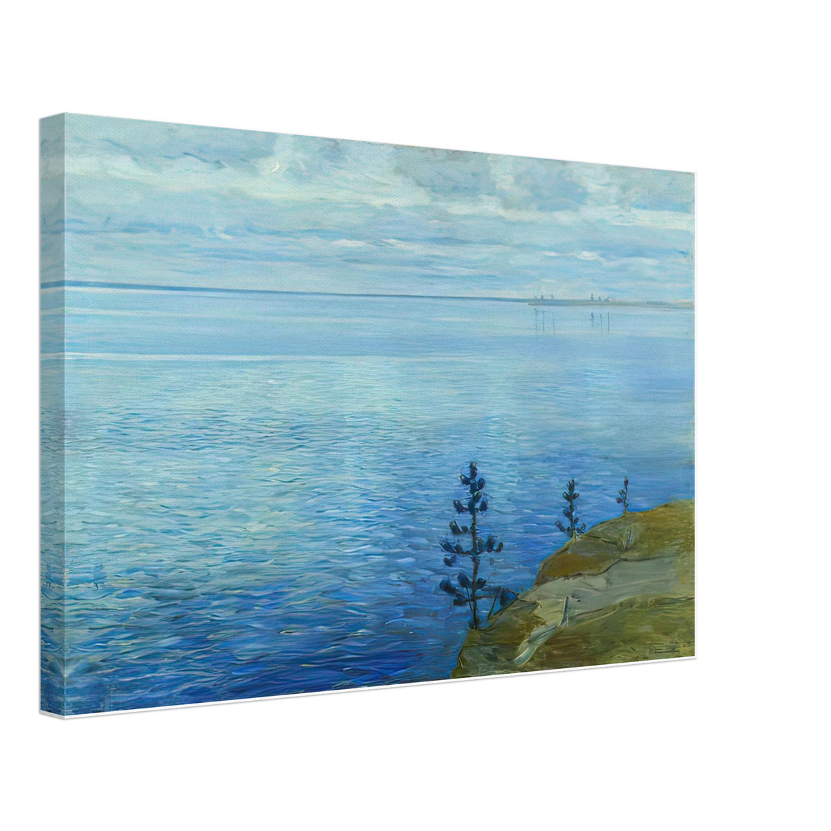 Озеро Удомля. 1911 by Vitold Byalynitsky-Birulya, canvas