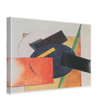 1922 Red and Blue Suprematist Composition by Ivan Kliun, canvas, view 2