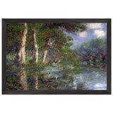 A Bend in the Eure by Gustave Loiseau, framed poster, view 2