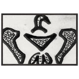 A Bird with Spread Wings by Nicholas Roerich, framed poster