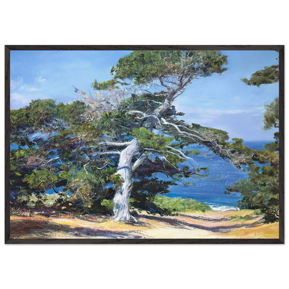 A Carmel Pine by Guy Rose, framed poster, view 3