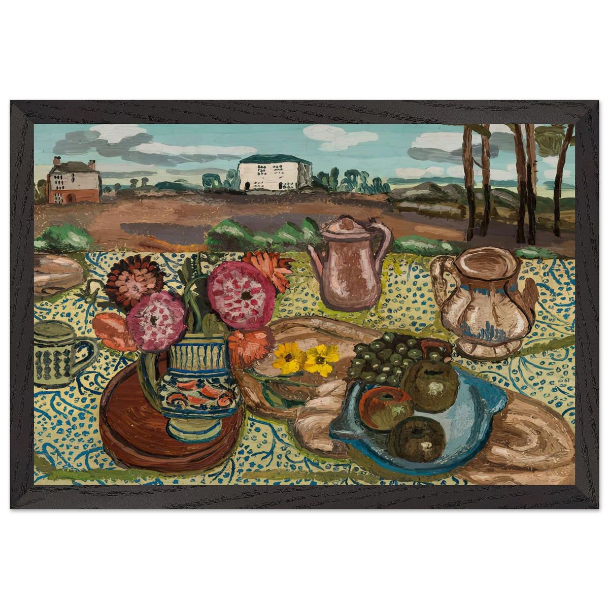 A Country Window by Frances Hodgkins, framed poster, view 2