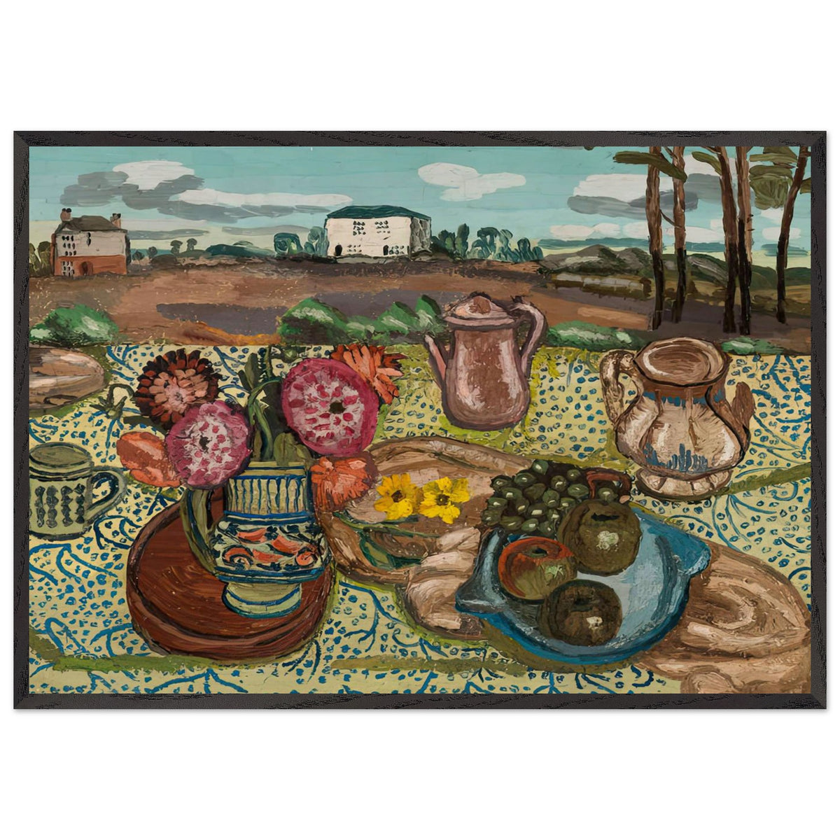 A Country Window by Frances Hodgkins, framed poster, view 3