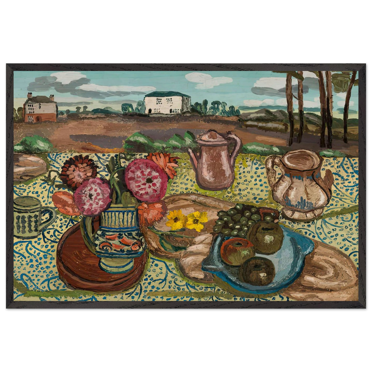 A Country Window by Frances Hodgkins, framed poster