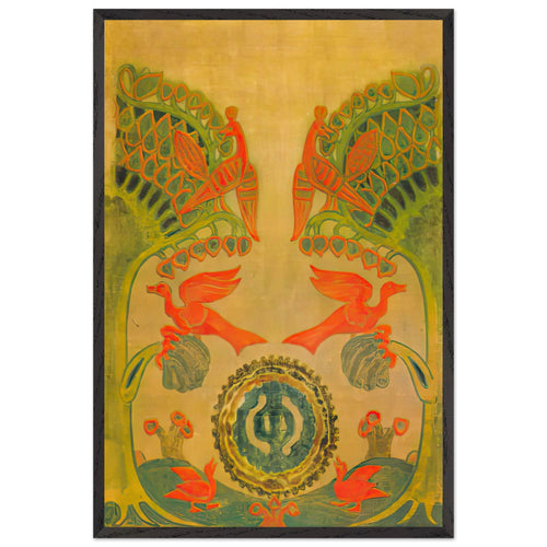 A Good Tree Has Grown by Nicholas Roerich, framed poster