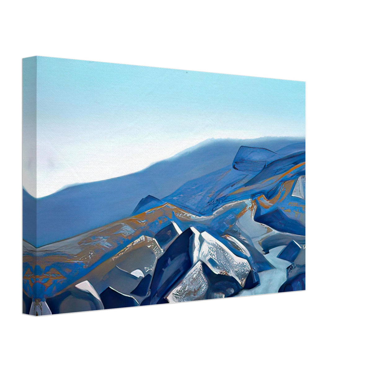 A Hill by Nicholas Roerich, canvas, view 2
