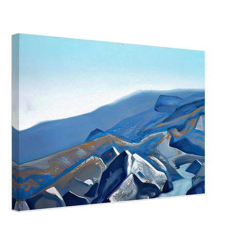 A Hill by Nicholas Roerich, canvas