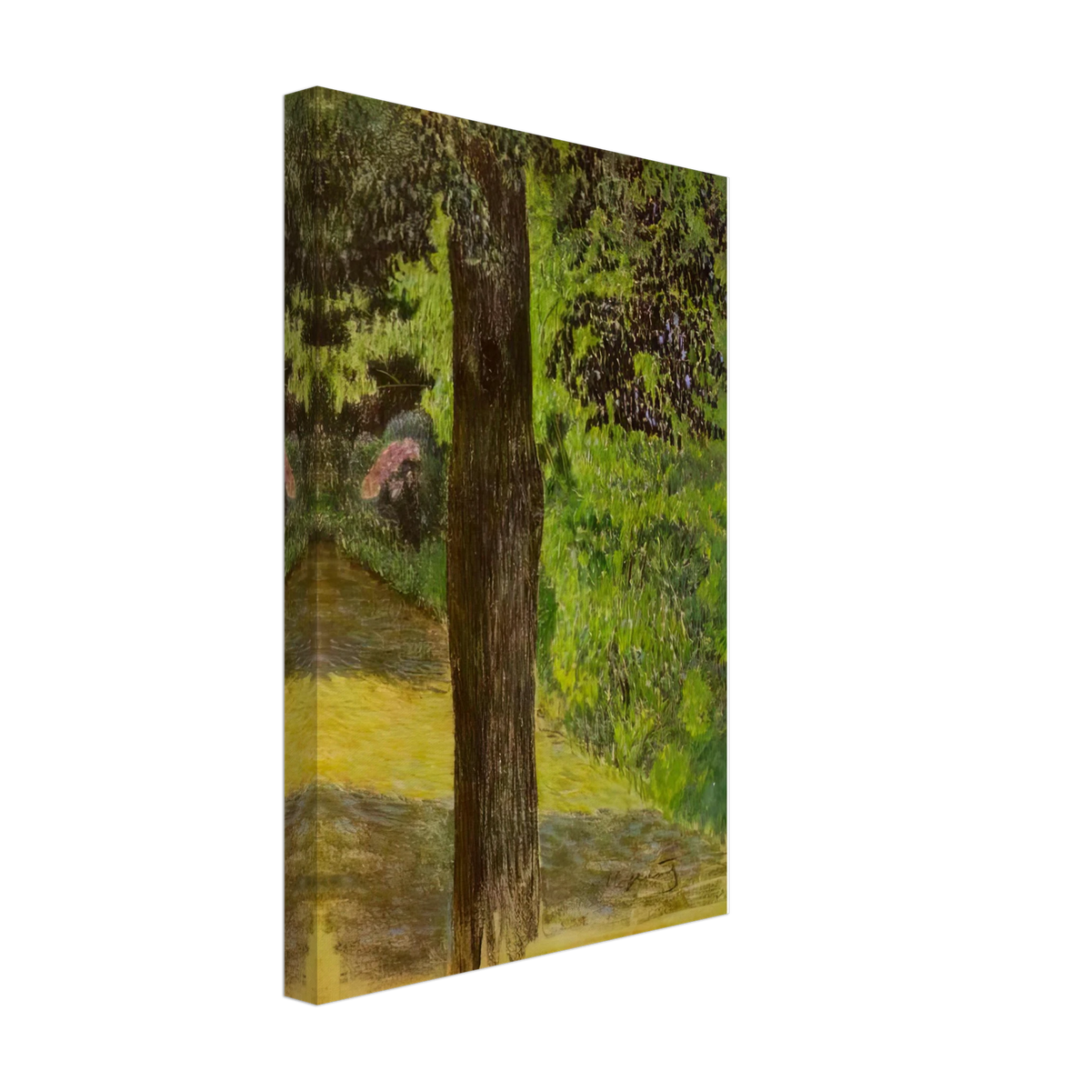A Path in a Garden by Victor Borisov-Musatov, canvas, view 2