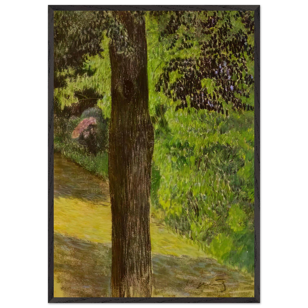 A Path in a Garden by Victor Borisov-Musatov, framed poster, view 3