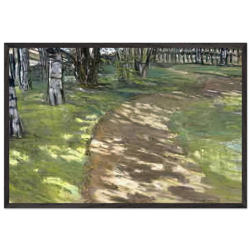 A Path by Nicholas Roerich, framed poster