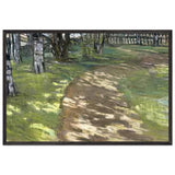 A Path by Nicholas Roerich, framed poster