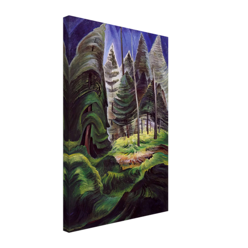 A Rushing Sea of Undergrowth by Emily Carr, canvas