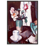 A Still Life of Roses by Samuel Peploe, framed poster, view 3