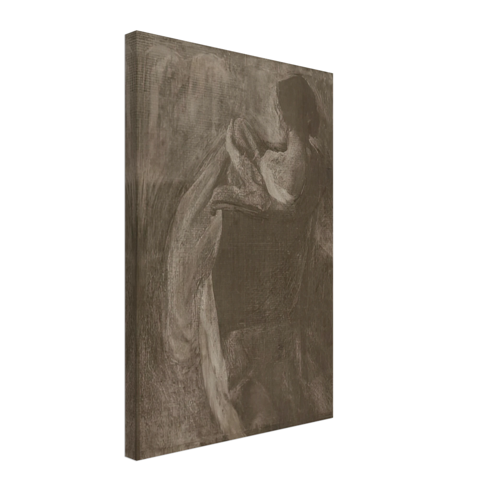 A Study in Gum by Clarence White, canvas