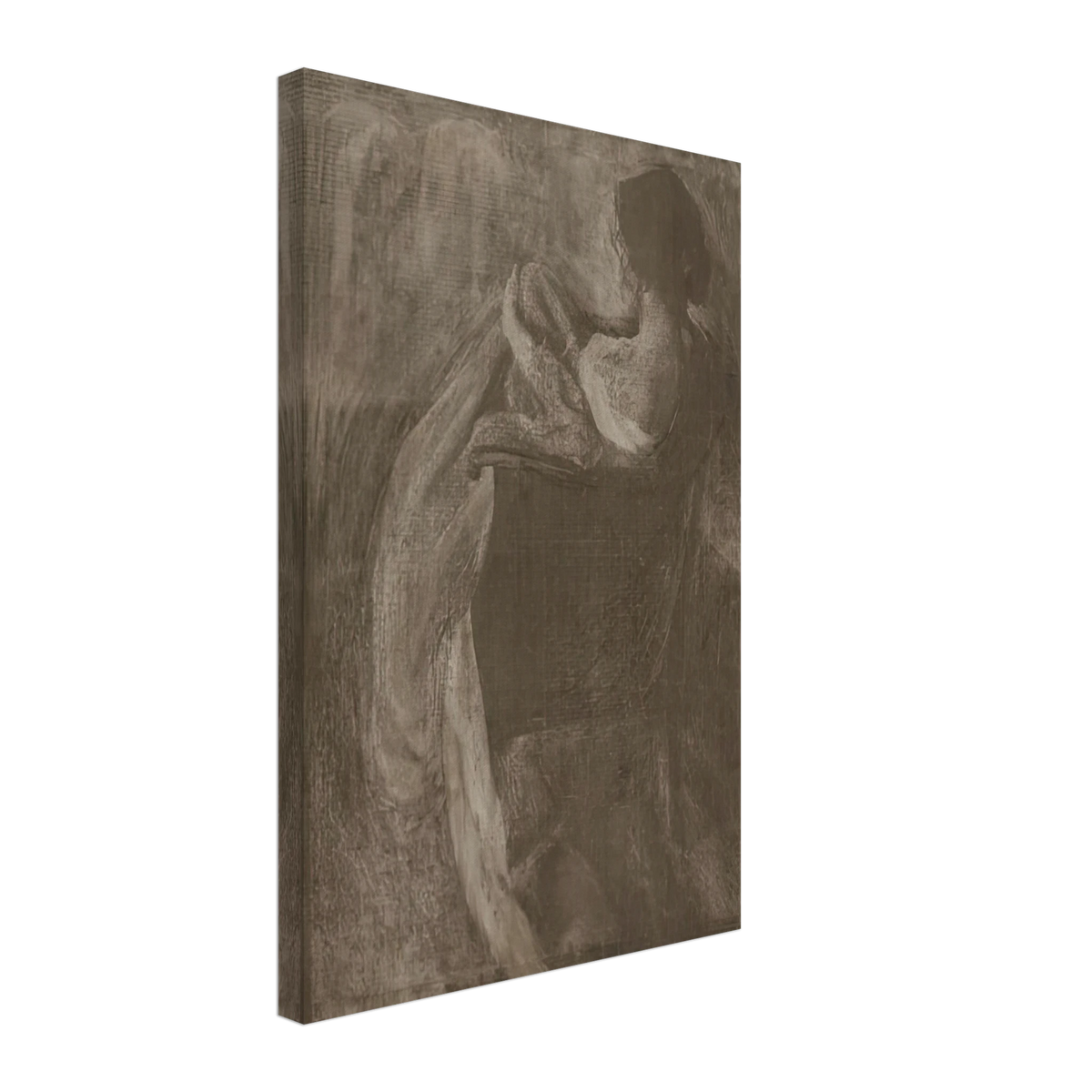 A Study in Gum by Clarence White, canvas