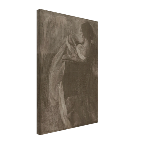 A Study in Gum by Clarence White, canvas