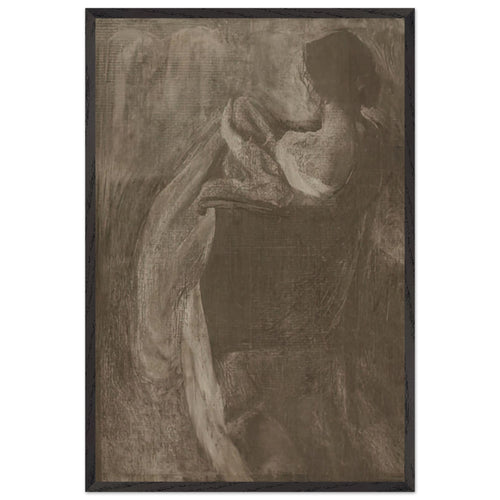 A Study in Gum by Clarence White, framed poster