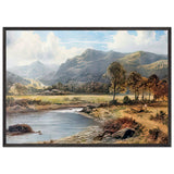 A Summer Landscape by Daniel Sherrin, framed poster, view 3