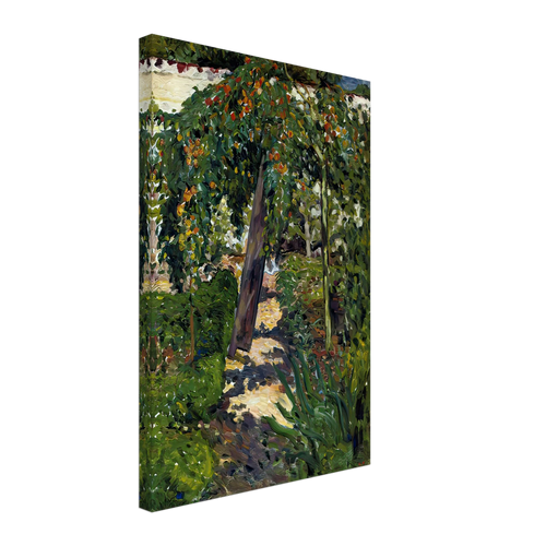 A Tree in the Garden by Louis Valtat, canvas