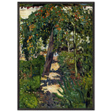 A Tree in the Garden by Louis Valtat, framed poster, view 3