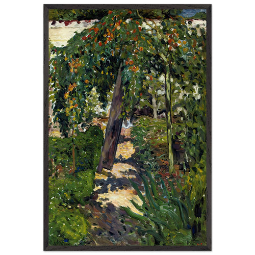 A Tree in the Garden by Louis Valtat, framed poster