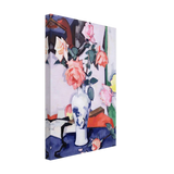 A Vase of Pink Roses by Samuel Peploe, canvas, view 2