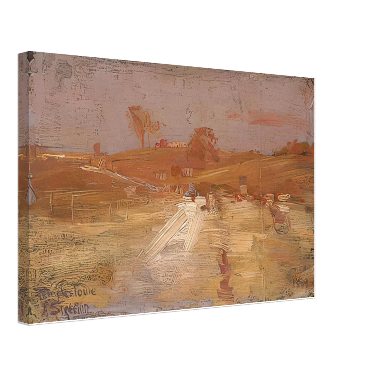A View of Templestowe by Arthur Streeton, canvas