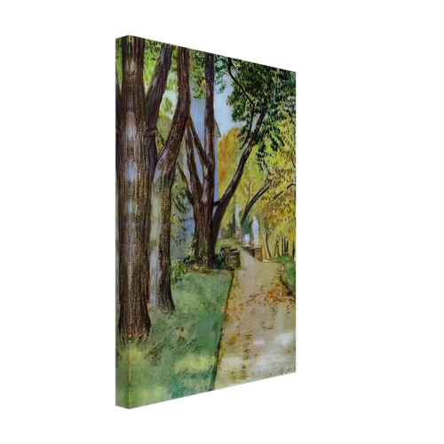 A Walk in the Park by Victor Borisov-Musatov, canvas, view 2