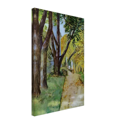 A Walk in the Park by Victor Borisov-Musatov, canvas