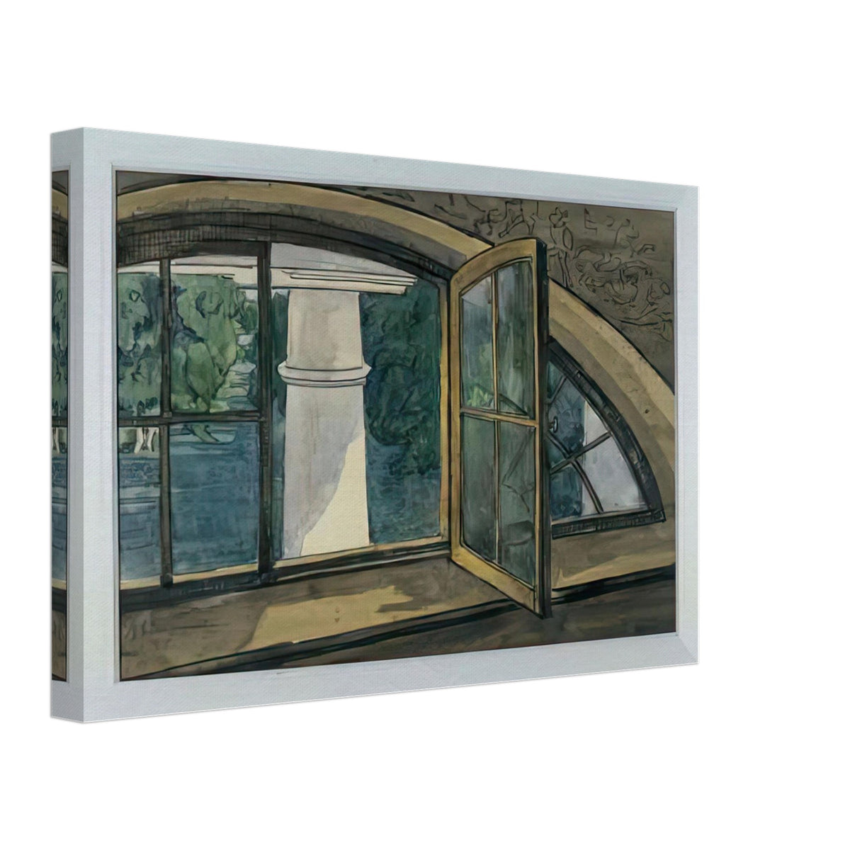 A Window by Anna Ostroumova-Lebedeva, canvas, view 2