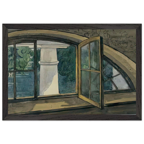 A Window by Anna Ostroumova-Lebedeva, framed poster, view 2