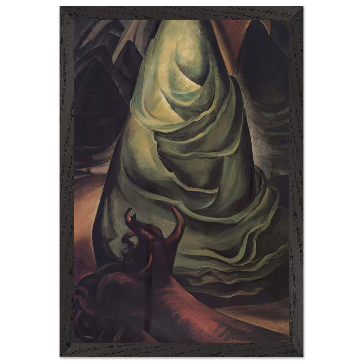 A Young Tree by Emily Carr, framed poster, view 2