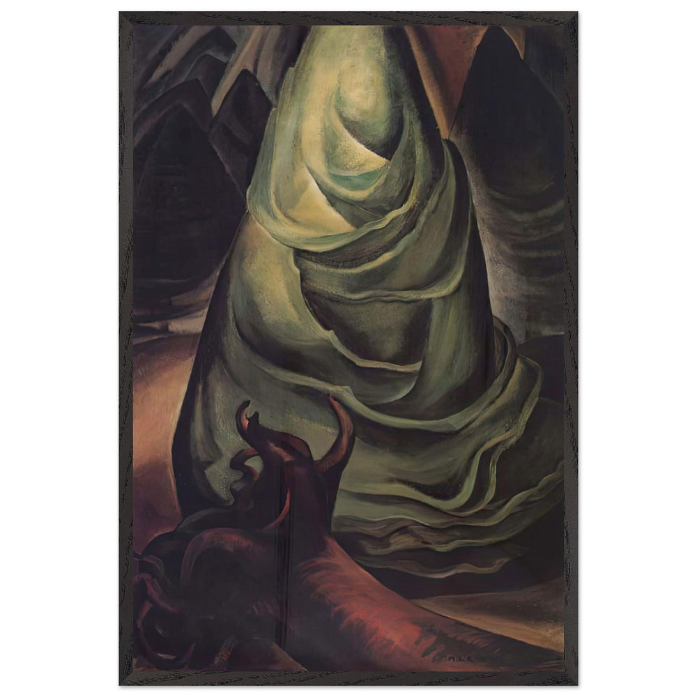 A Young Tree by Emily Carr, framed poster