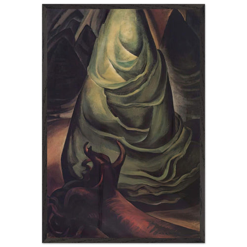 A Young Tree by Emily Carr, framed poster