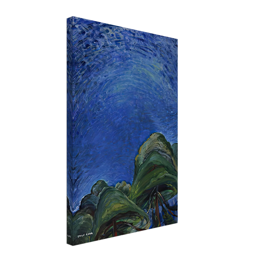 Above the Trees by Emily Carr, canvas