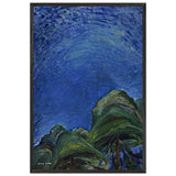 Above the Trees by Emily Carr, framed poster
