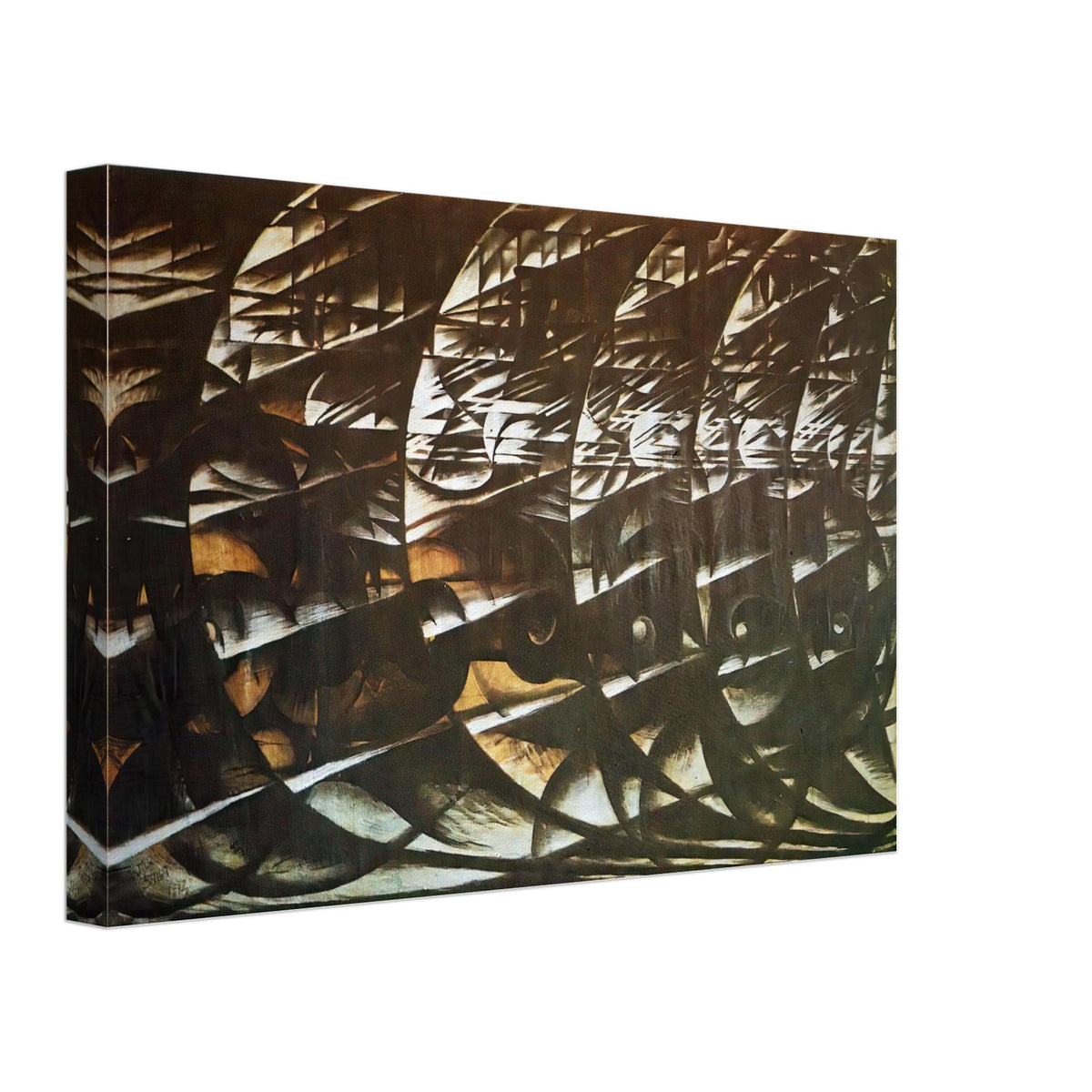 Abstract Speed by Giacomo Balla, canvas, view 2