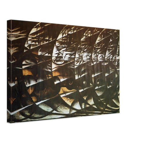 Abstract Speed by Giacomo Balla, canvas