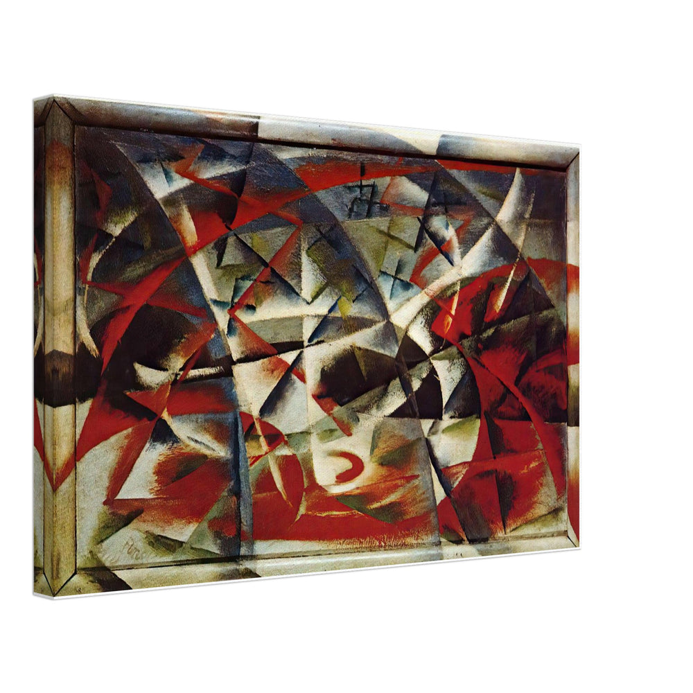 Abstract Speed + Sound by Giacomo Balla, canvas
