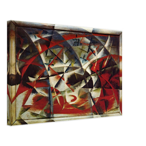 Abstract Speed + Sound by Giacomo Balla, canvas