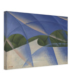 Abstract Speed: The Car has Passed by Giacomo Balla, canvas