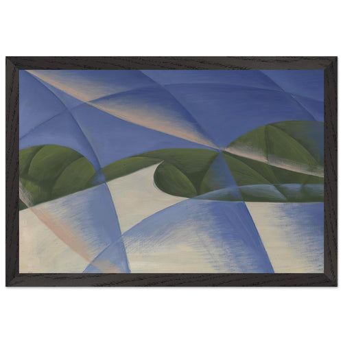 Abstract Speed: The Car has Passed by Giacomo Balla, framed poster, view 2