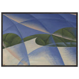 Abstract Speed: The Car has Passed by Giacomo Balla, framed poster, view 3